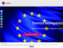 Tablet Screenshot of europeistas.com
